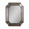 Uttermost Company Elliot 32 x 24 in. Mirror in Distressed Aluminum and Rustic Bronze