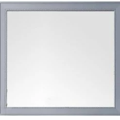 James Martin Vanities Bristol 44 in. Rectangular Mirror, Silver Gray -Lotus & Windoware, Inc. Shop Query 1724