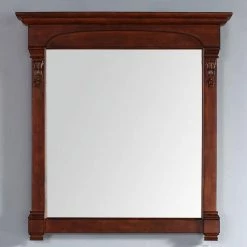 Lotus & Windoware, Inc. Shop 14 James Martin Vanities Brookfield 39.5 in. Mirror, Warm Cherry