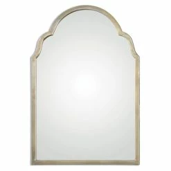 Uttermost Company 20 in. Arch Mirror in Silver