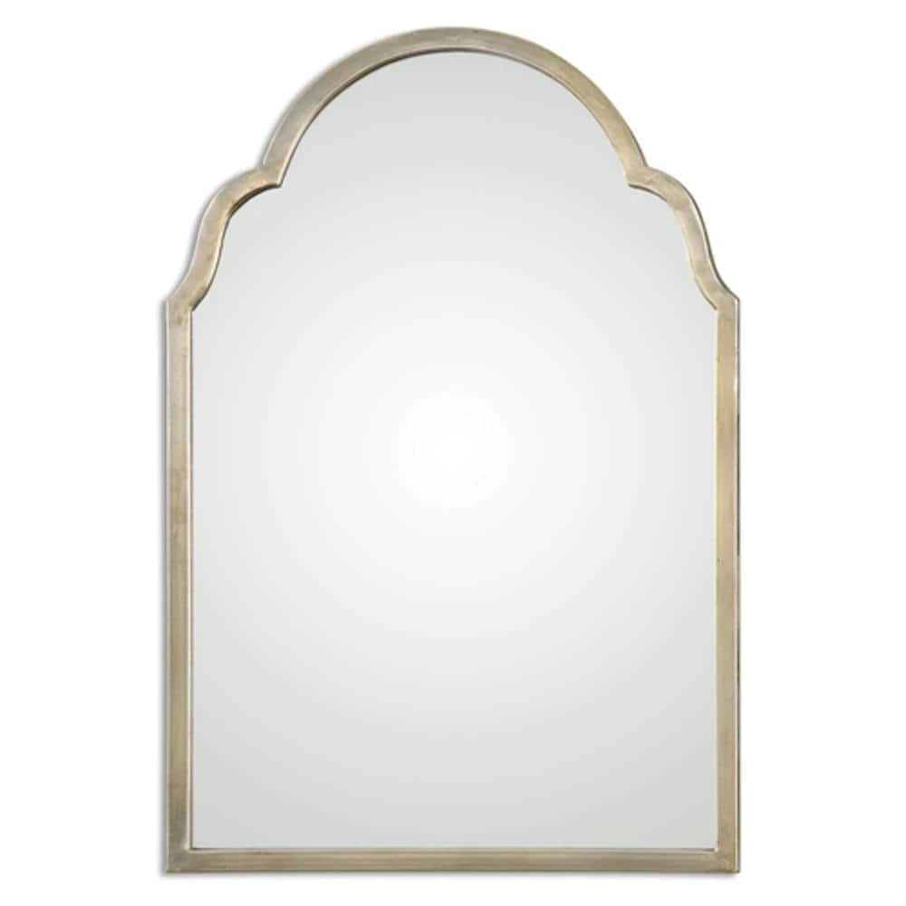Uttermost Company 20 in. Arch Mirror in Silver 1 Uttermost Company 20 in. Arch Mirror in Silver