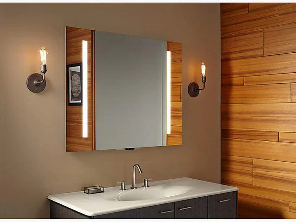 KOHLER Verdera™ 33 x 40 in. Voice Lighted Mirror 2 KOHLER Verdera™ 33 x 40 in. Voice Lighted Mirror - Image 2