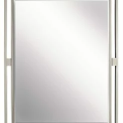 Kichler Lighting Hendrik 30 x 24 in. Rectangle Mirror in Brushed Nickel
