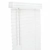 Lotus & Windoware, Inc. 40 x 60 in. Faux Wood Cordless Blind in White