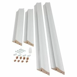 American Pride Professional 36 x 36 in. Overlay MDF Mirror Frame Kit in White