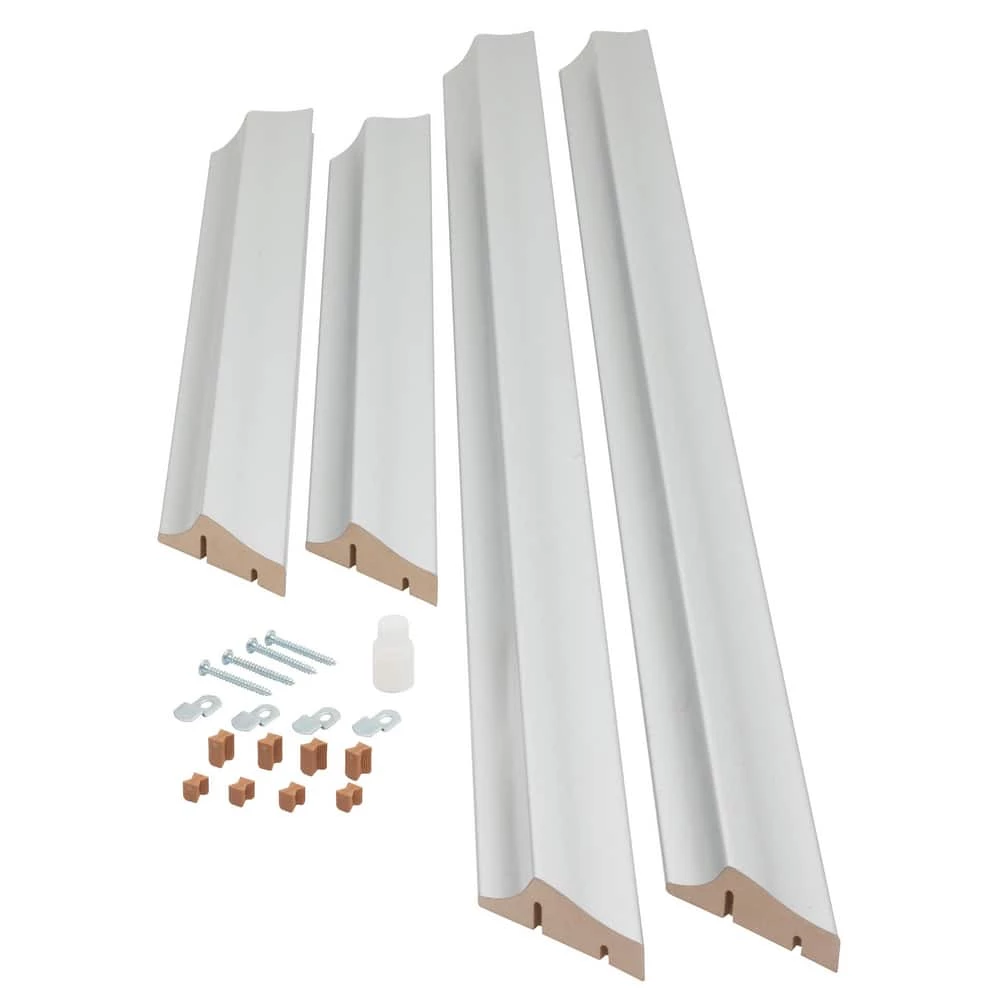 American Pride Professional 36 x 36 in. Overlay MDF Mirror Frame Kit in White 1 American Pride Professional 36 x 36 in. Overlay MDF Mirror Frame Kit in White