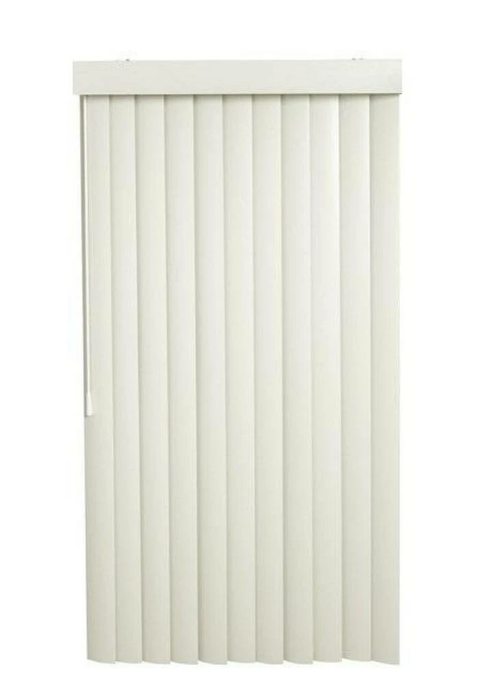 Lotus & Windoware, Inc. 66 x 84 in. 3-1/2 in. Vertical Blind in Alabaster Lotus & Windoware 1 Lotus & Windoware, Inc. 66 x 84 in. 3-1/2 in. Vertical Blind in Alabaster Lotus & Windoware
