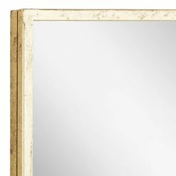 Signature Hardware Dampier 24 in. Rectangle Vanity Mirror in Gold Leaf -Lotus & Windoware, Inc. Shop Query 422