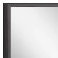 Signature Hardware Carpini 31 in. Square Vanity Mirror in Black Powder Coat -Lotus & Windoware, Inc. Shop Query 440