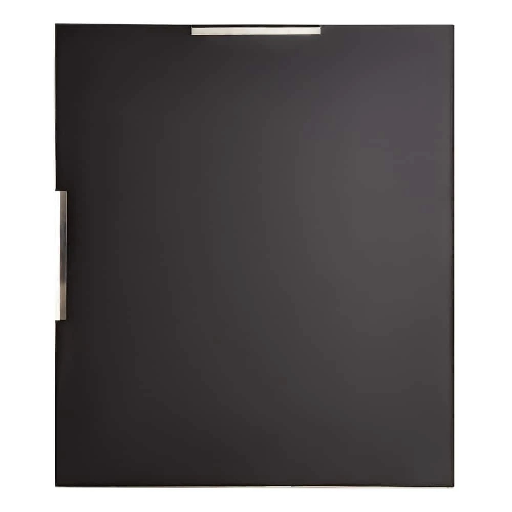 Signature Hardware Carpini 31 in. Square Vanity Mirror in Nickel 2 Signature Hardware Carpini 31 in. Square Vanity Mirror in Nickel - Image 2