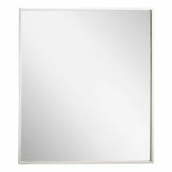 Signature Hardware Carpini 31 in. Square Vanity Mirror in Nickel 8 Signature Hardware Carpini 31 in. Square Vanity Mirror in Nickel -Lotus & Windoware, Inc. Shop Query 446