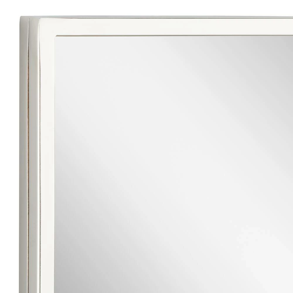 Signature Hardware Carpini 31 in. Square Vanity Mirror in Nickel 5 Signature Hardware Carpini 31 in. Square Vanity Mirror in Nickel - Image 5