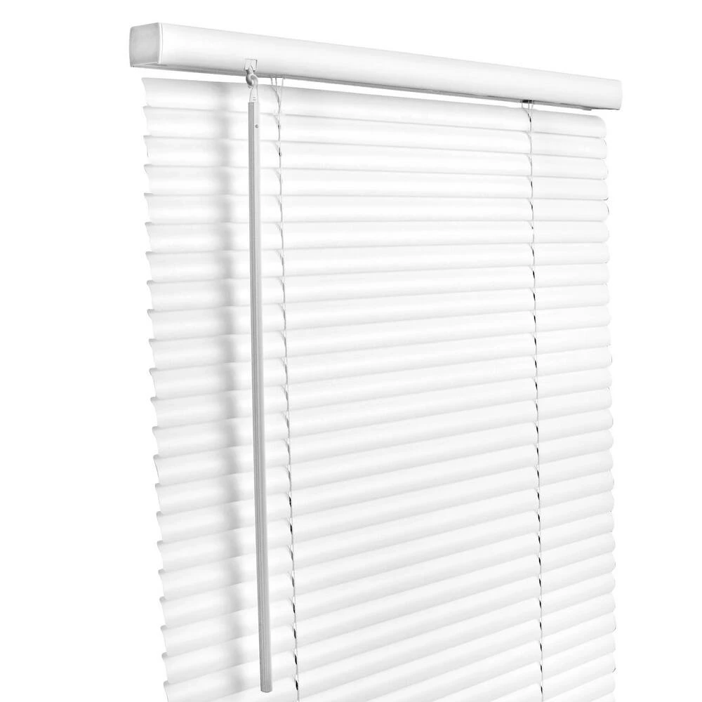 Lotus & Windoware, Inc. MLX 27 x 60 x 1 in. Vinyl Horizontal Cordless Mini Blind in White 1 Lotus & Windoware, Inc. MLX 27 x 60 x 1 in. Vinyl Horizontal Cordless Mini Blind in White