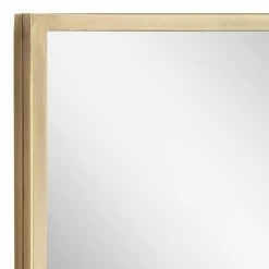 Signature Hardware Dampier 24 in. Rectangle Vanity Mirror in Antique Brass 8 Signature Hardware Dampier 24 in. Rectangle Vanity Mirror in Antique Brass -Lotus & Windoware, Inc. Shop Query 521
