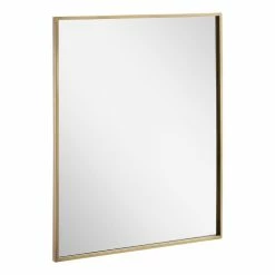 Signature Hardware Dampier 24 in. Rectangle Vanity Mirror in Antique Brass 9 Signature Hardware Dampier 24 in. Rectangle Vanity Mirror in Antique Brass -Lotus & Windoware, Inc. Shop Query 522