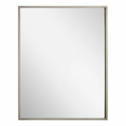 Signature Hardware Dampier 24 in. Rectangle Vanity Mirror in Antique Pewter -Lotus & Windoware, Inc. Shop Query 532