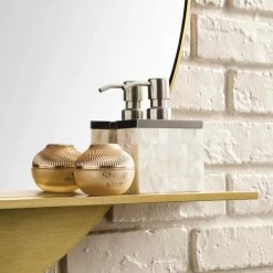 James Martin Vanities 39-3/8 in. Round Mirror in Radiant Gold -Lotus & Windoware, Inc. Shop Query 554