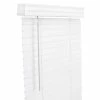Lotus & Windoware, Inc. 27 x 96 x 2 in. Faux Wood Cordless Blind in White
