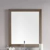 James Martin Vanities Chicago 48 in. Mirror, Whitewashed Walnut