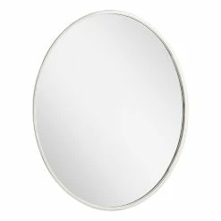 Signature Hardware Amyr 24 in. Oval Vanity Mirror in Nickel 7 Signature Hardware Amyr 24 in. Oval Vanity Mirror in Nickel -Lotus & Windoware, Inc. Shop Query 574
