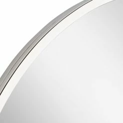 Signature Hardware Amyr 24 in. Oval Vanity Mirror in Nickel 8 Signature Hardware Amyr 24 in. Oval Vanity Mirror in Nickel -Lotus & Windoware, Inc. Shop Query 575