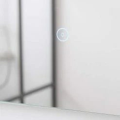 Signature Hardware Curie 32 x 24 in. LED Mirror with Touch Sensor -Lotus & Windoware, Inc. Shop Query 588