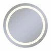 Robern Vitality 30 in. 2700K Anodized Aluminum Frameless Round Mirror with Light Inset