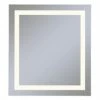 Robern Vitality 24 x 30 in. 2700K Anodized Aluminum Frameless Rectangle Mirror with Light Inset