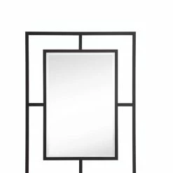 James Martin Vanities 30 in. Rectangular Mirror in Matte Black