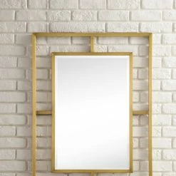 James Martin Vanities 30 in. Rectangular Mirror in Radiant Gold 9 James Martin Vanities 30 in. Rectangular Mirror in Radiant Gold -Lotus & Windoware, Inc. Shop Query 619