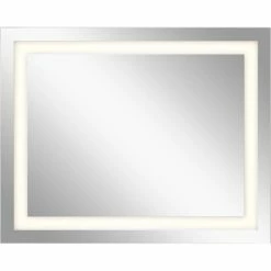 élan Signature 40 x 32 in. Integrated LED Mirror in Warm White