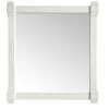 James Martin Vanities 35-1/16 in. Mirror in Bright White