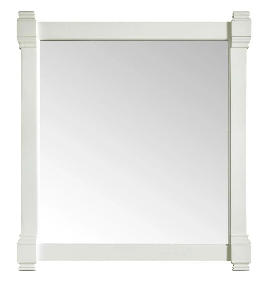 James Martin Vanities 35-1/16 in. Mirror in Bright White 1 James Martin Vanities 35-1/16 in. Mirror in Bright White