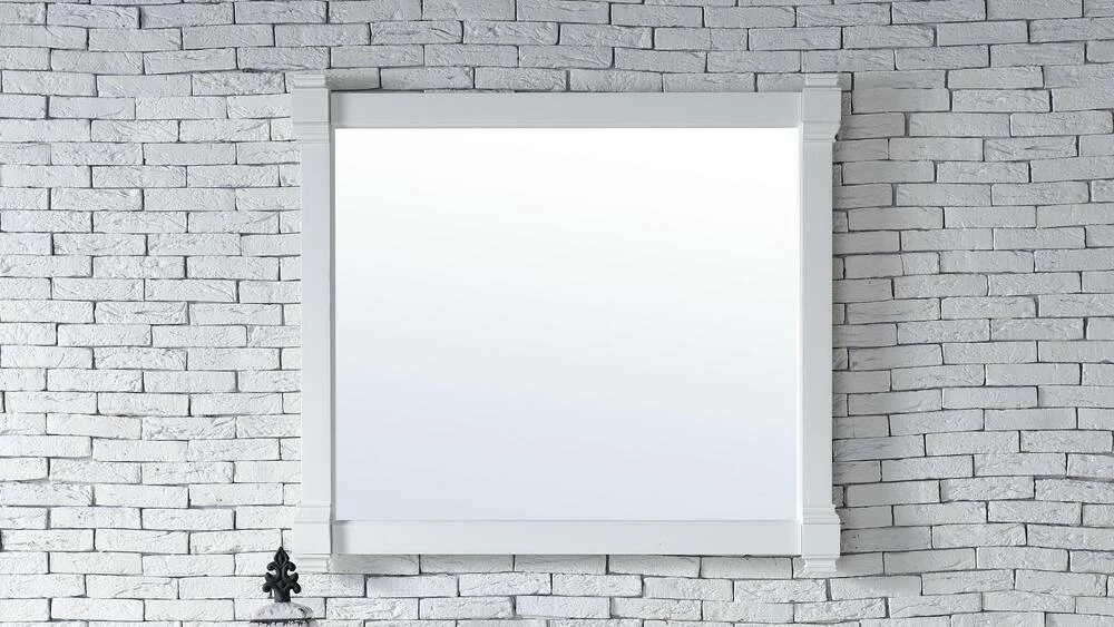 James Martin Vanities 42-15/16 in. Mirror in Bright White 2 James Martin Vanities 42-15/16 in. Mirror in Bright White - Image 2