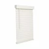 Lotus & Windoware, Inc. 31 x 72 x 2 in. Cordless Faux Wood Blind, White