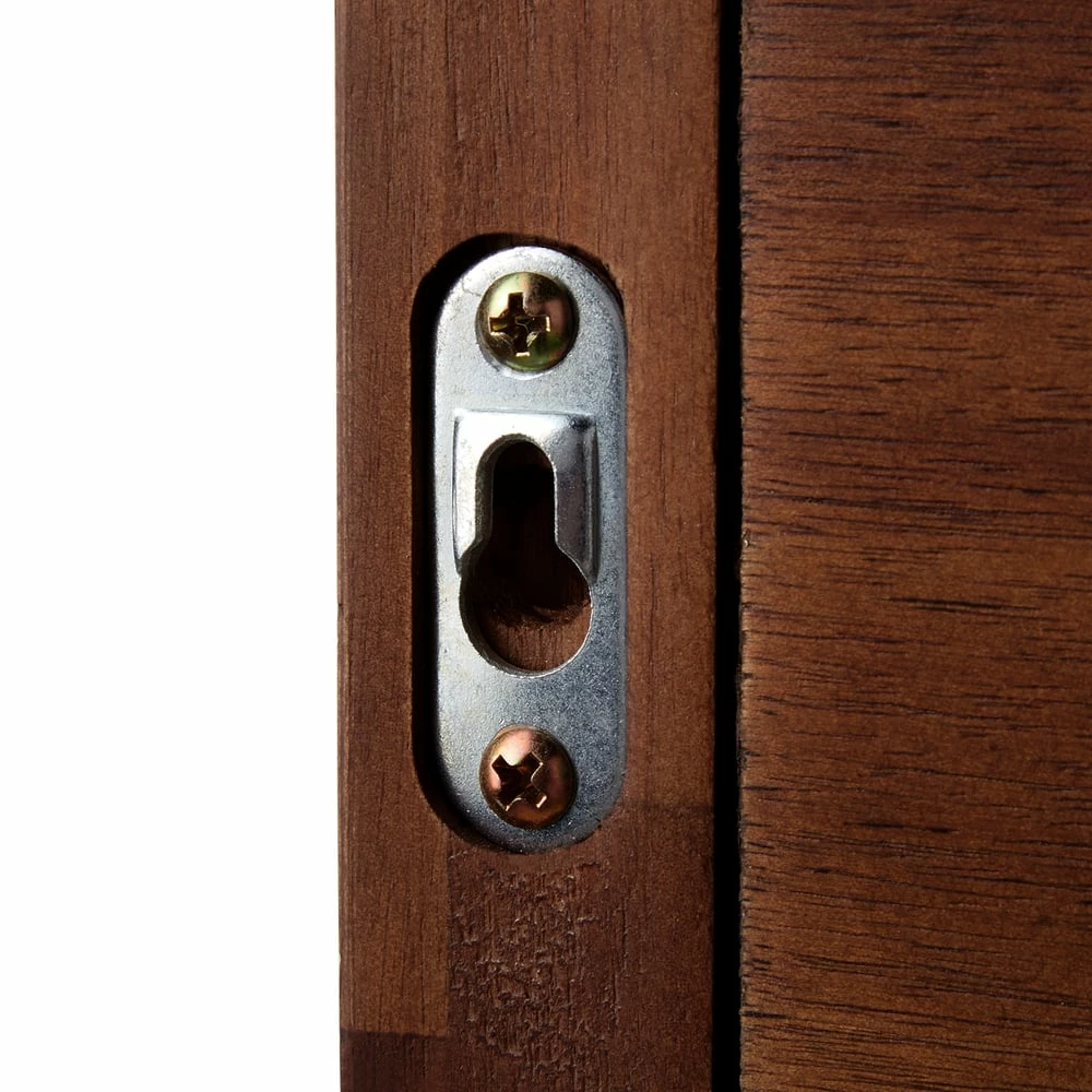 Signature Hardware Morris 30 in. Wood Vanity Mirror in Brown 2 Signature Hardware Morris 30 in. Wood Vanity Mirror in Brown - Image 2