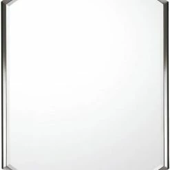 Capital Lighting 32 x 24 in. Metal Mirror in Polished Nickel