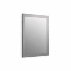 Tresham® 23-1/2 x 32 in. Wood Framed Rectangle Mirror in Mohair Grey