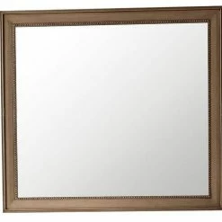 James Martin Vanities Bristol 44 in. Rectangular Mirror, White Washed Walnut