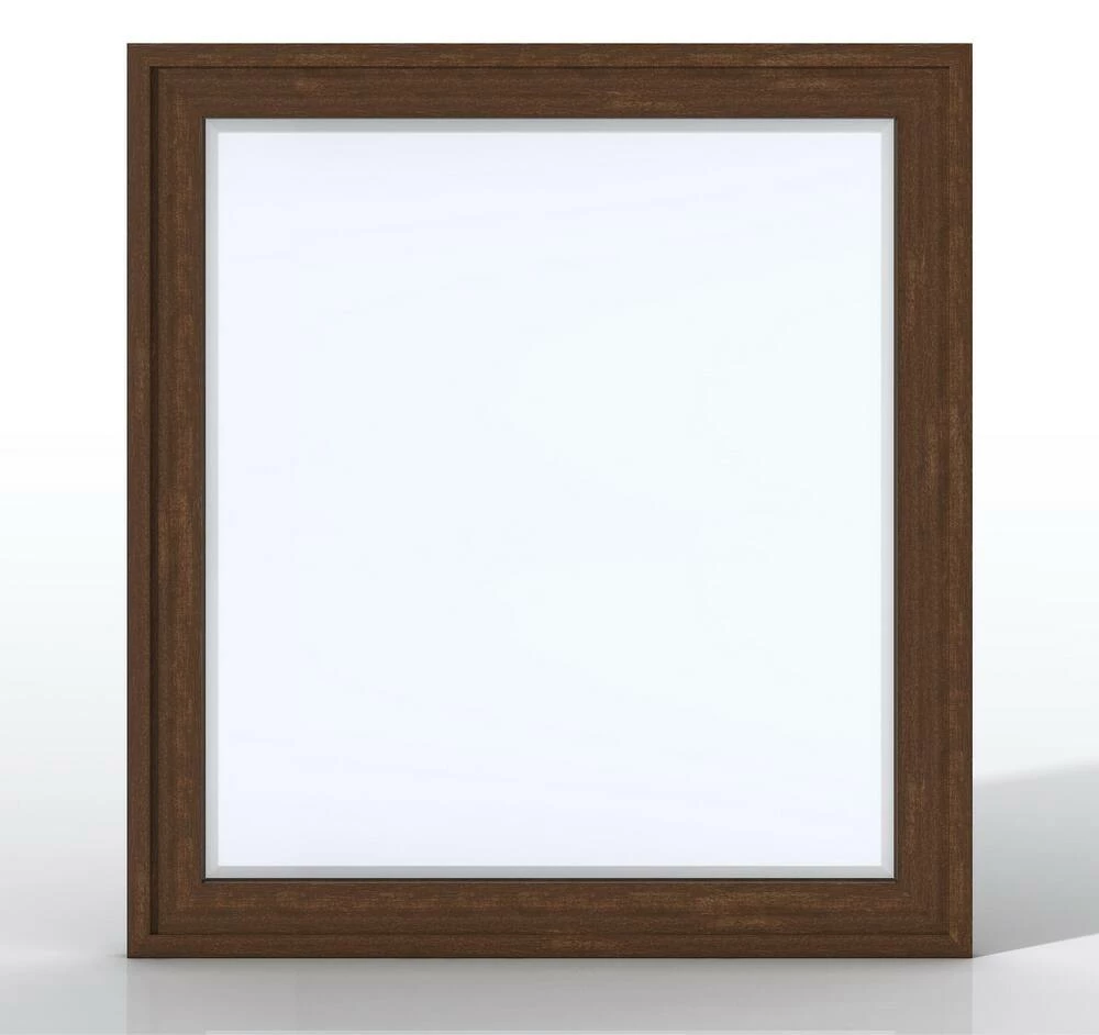 James Martin Vanities 36 in. Rectangular Mirror in Mid Century Acacia 1 James Martin Vanities 36 in. Rectangular Mirror in Mid Century Acacia