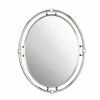 Kichler Lighting Pocelona™ 24 x 30 Oval Mirror with Porcelain in Polished Chrome