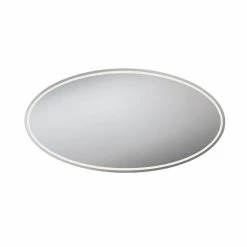 Eurofase 70-3/4 x 35-1/2 in. Wall Mount Oval Frameless Mirror with Integrated LED in Mirror