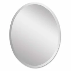 Uttermost Company 36 in. Oval Mirror in Polished