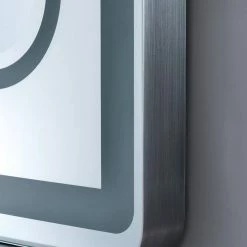 James Martin Vanities Essential 28 in. Mirror, Brushed Nickel -Lotus & Windoware, Inc. Shop Query 799