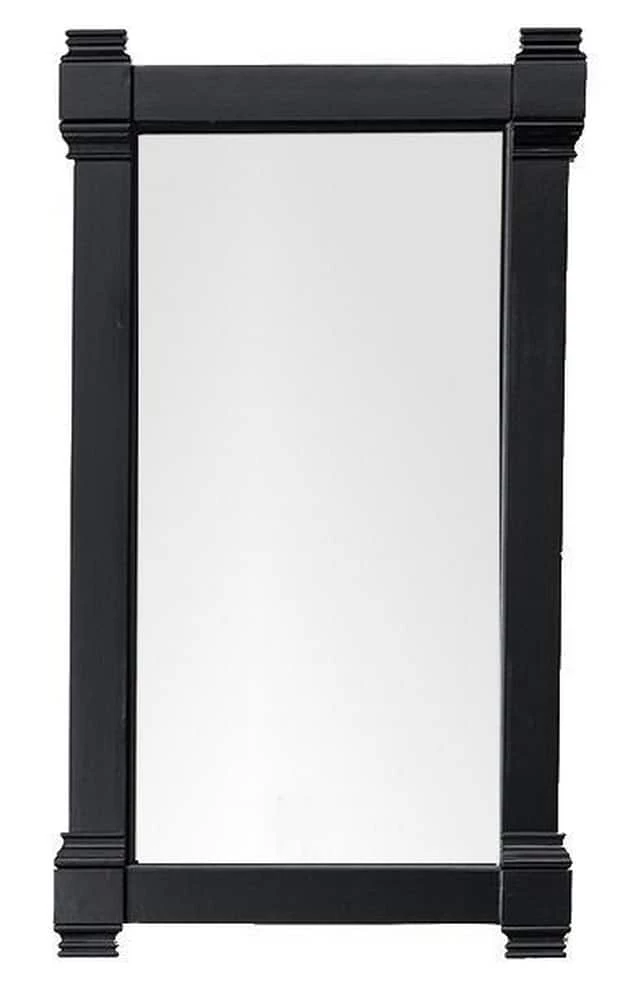 James Martin Vanities 21-5/8 x 39-3/16 x 1-9/16 in. Rectangular Mirror in Black Onyx 2 James Martin Vanities 21-5/8 x 39-3/16 x 1-9/16 in. Rectangular Mirror in Black Onyx - Image 2