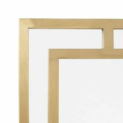 Signature Hardware Austi 18 x 36 x 1 in. Rectangular Decorative Vanity Mirror in Antique Brass 8 Signature Hardware Austi 18 x 36 x 1 in. Rectangular Decorative Vanity Mirror in Antique Brass -Lotus & Windoware, Inc. Shop Query 826