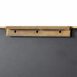 Signature Hardware Austi 18 x 36 x 1 in. Rectangular Decorative Vanity Mirror in Antique Brass 9 Signature Hardware Austi 18 x 36 x 1 in. Rectangular Decorative Vanity Mirror in Antique Brass -Lotus & Windoware, Inc. Shop Query 827