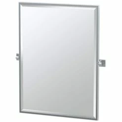 Gatco Elevate™ 32-1/2 x 24-1/2 in. Elevate Framed Rectangle Mirror in Polished Chrome