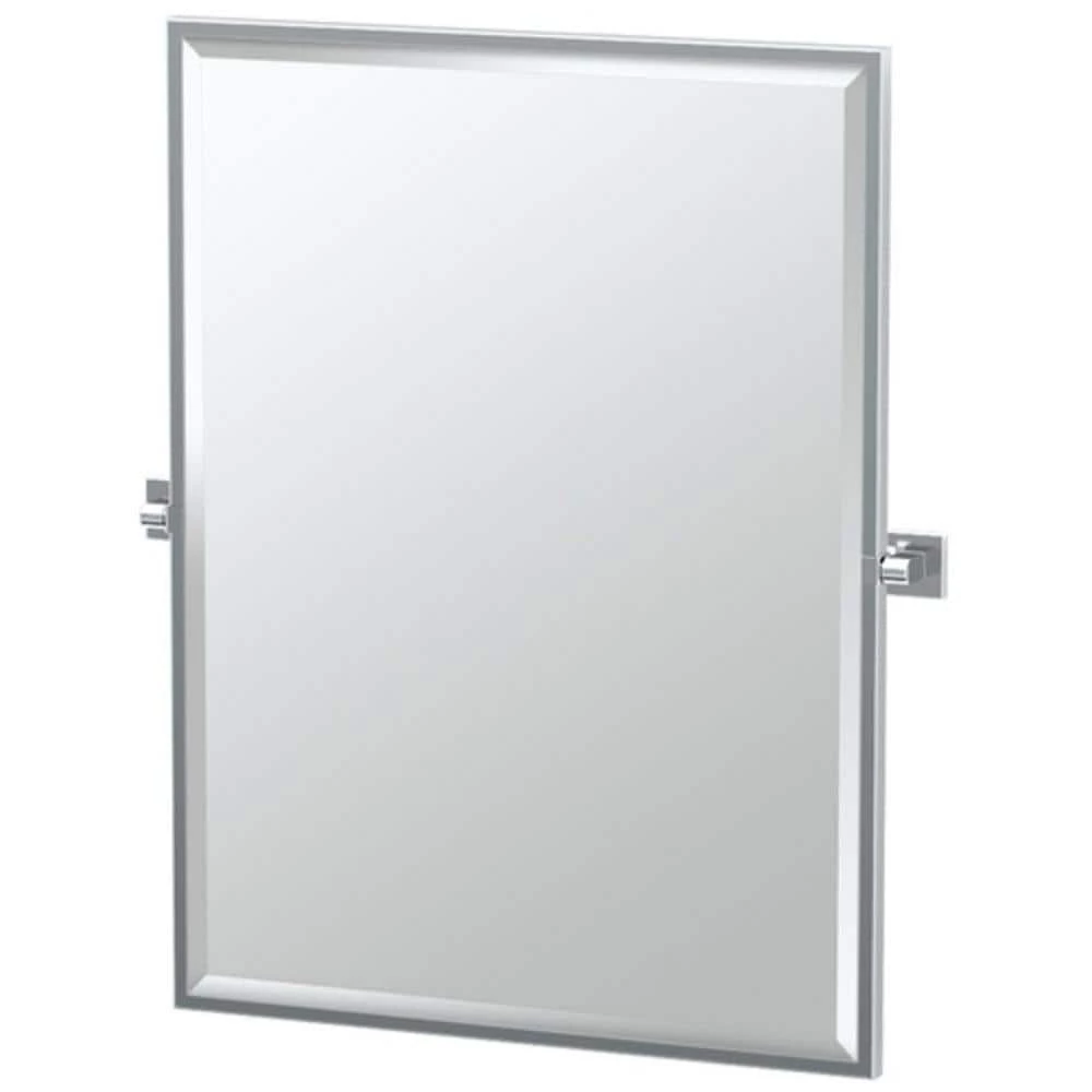 Gatco Elevate™ 32-1/2 x 24-1/2 in. Elevate Framed Rectangle Mirror in Polished Chrome 1 Gatco Elevate™ 32-1/2 x 24-1/2 in. Elevate Framed Rectangle Mirror in Polished Chrome