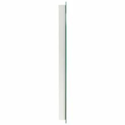 Signature Hardware Curie 20 in. Rectangular Lighted Mirror with Tunable LED in Silver -Lotus & Windoware, Inc. Shop Query 847
